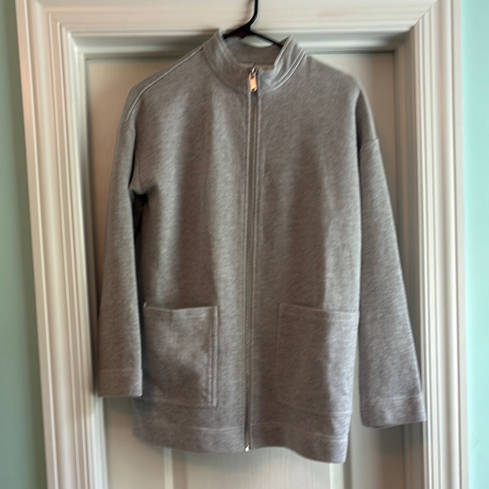 Forever 21 Gray Trench Coat